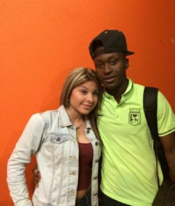 Pareja de Marlos Moreno.