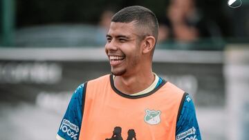 Onel Acosta, cerca de La Equidad.