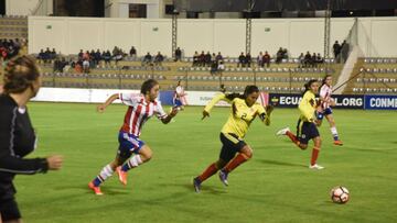 Colombia cae 4-2 con Paraguay y se queda sin Mundial Sub 20