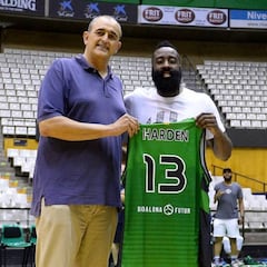 James Harden prepara la temporada en Badalona