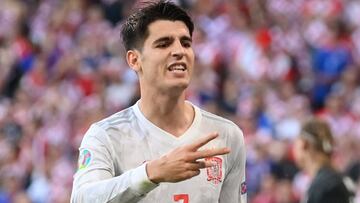 Morata: "Con Luis Enrique me he sentido más respaldado que nunca en mi carrera"