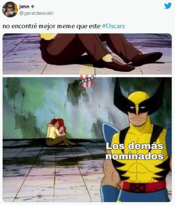 Los mejores memes de la gala de los Oscars