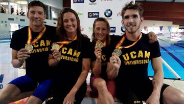 Mireia Belmonte y Melani Costa brillan en la primera jornada del Campeonato de España Universitario con tres oros
La UCAM domina en la primera jornada con doce medallas: ocho de oro, dos de plata y dos de bronce