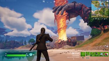 Huge sandstorm will engulf Fortnite island as part of the new season