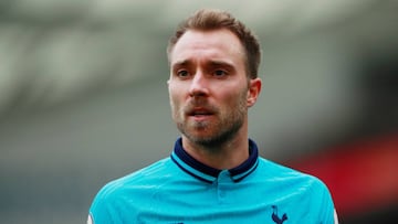 Soccer Football - Premier League - Brighton &amp; Hove Albion v Tottenham Hotspur - The American Express Community Stadium, Brighton, Britain - October 5, 2019  Tottenham Hotspur&#039;s Christian Eriksen looks on  Action Images via Reuters/Andrew Couldrid