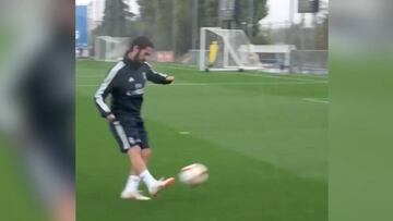 Stronger every day: Isco brushes up on his finishing in Valdebebas