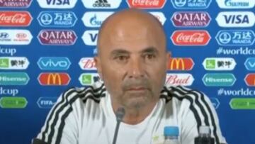 Sampaoli: "No pienso dimitir"