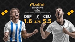 Deportivo de La Coruña vs. AD Ceuta: horario, dónde ver, pronósticos y clasificación