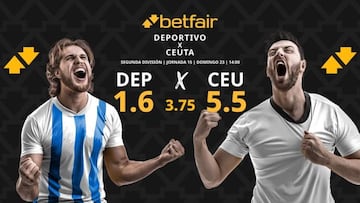Deportivo de La Coruña vs. AD Ceuta: horario, dónde ver, pronósticos y clasificación