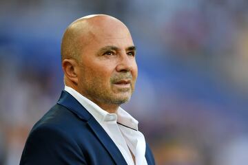 El seleccionador del combinado argentino, Jorge Sampaoli. 