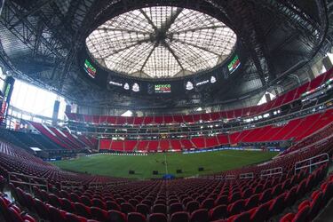 Así es el Mercedes-Benz Stadium donde jugarán México y Venezuela