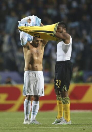 Jermaine Taylor y  Carlos Tévez.