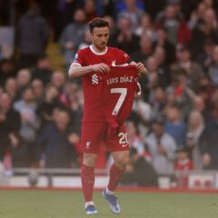 Diogo Jota arropa a Luis Díaz: “Nunca caminarás solo”