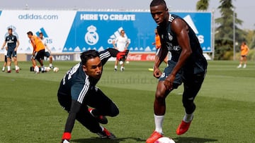 22/08/18 ENTRENAMIENTO REAL MADRID VINICIUS KEYLOR NAVAS
 FOTO:REALMADRID.COM