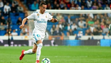 Lucas Vázquez, jugador del Real Madrid.