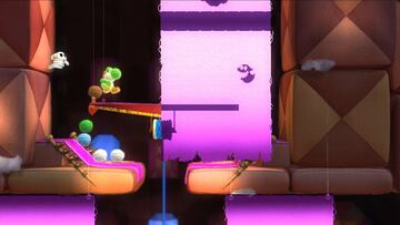 Captura de pantalla - Yoshi's Woolly World (WiiU)