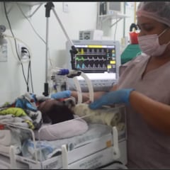 Nace un bebé gigante en Brasil de más de 7 kilos y 60 centímetros de altura