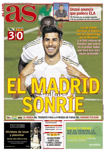 Las portadas de AS de junio