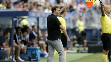 Fran Fernández, entrenador del Almería.