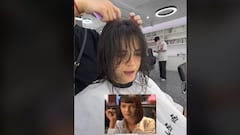 Una española se corta el pelo en una peluquería de China y muestra el resultado en TikTok