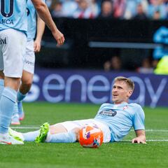 Starfelt, baja ante el Barcelona