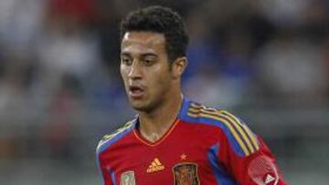 <b>JUGARÁ. </b>Thiago tendrá minutos el martes ante Lietchtenstein.