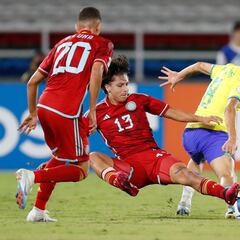 Colombia 1x1: Puerta y Castilla, motores de la Selección ante Brasil