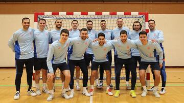 Convocatoria de la Selección de fútbol sala, en un entrenamiento.