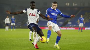 Davinson, exigido en derrota de Tottenham ante Brighton