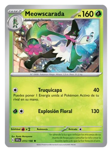 Las cartas de Escarlata y Púrpura añaden los Pokémon Tetracristal y la mecánica de Pokémon ex
