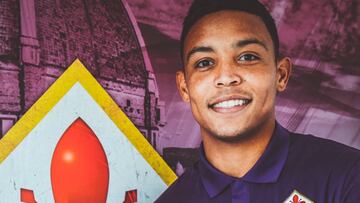 Luis Fernando Muriel, delantero de Fiorentina