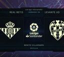 Resumen y goles del Betis vs. Levante de LaLiga Santander