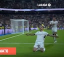 Todo lo bueno de Fran García y de Joselu a la vez: el gol que define a ambos