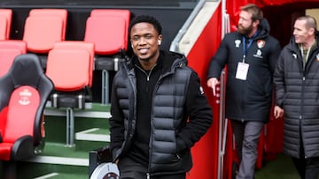 Luis Sinisterra, extremo colombiano del Bournemouth