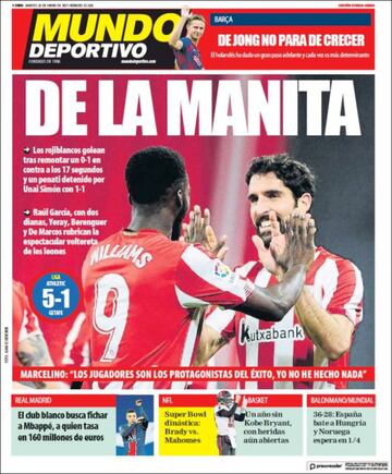 'Mbappé aprieta'... las portadas deportivas de hoy