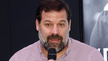 Alfonso Reyes, durante una comparecencia
