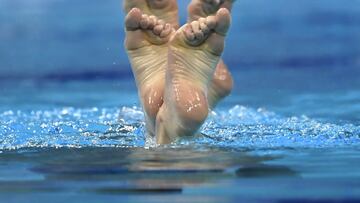 Natación artística.