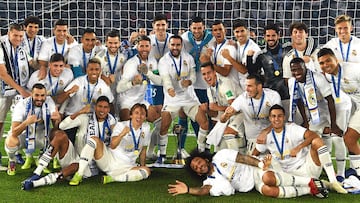 22/12/18 PARTIDO FINAL FIFA CLUB WORLD CUP UEA 2018 MUNDIAL DE CLUBES MUNDIALITO REAL MADRID AL AIN
CAMPEONES CELEBRACION
PUBLICADA 23/12/18 NA MA08 5COL
PUBLICADA 24/12/18 NA MA01 PORTADA 2COL