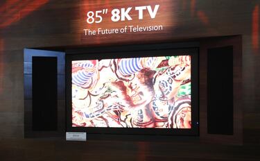 [CES 2014] Sharp sorprende en el CES de Las Vegas con su televisor 8K