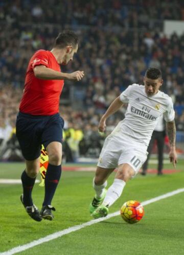 James fue titular en la victoria del Real Madrid ante Espanyol. Aprovechó otra oportunidad que le dio Zidane.