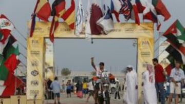 Pablo Quintanilla en una de sus primeras competencias oficiales con KTM.