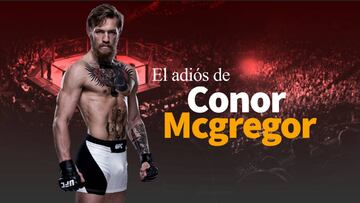 Conor Mcgregor anuncia su retiro de las artes marciales mixtas