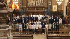 El Espanyol, en la Bas&iacute;lica de la Merc&egrave;.