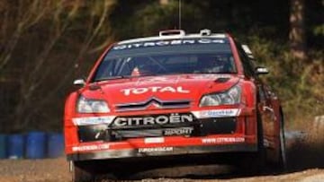 <strong>SUPERADO.</strong> El piloto de Citroen estuvo cerca de conseguir la victoria, que finalmente fue para Solberg.