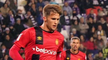 Pablo Ram&oacute;n, con el Mallorca.