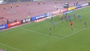 Poblete otra vez puede ser clave en la historia de la U: ¡gol fundamental en la Libertadores!