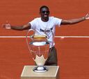 Dembélé se da otro baño de masas en Roland Garros: “¡Balón de Oro!"