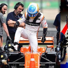 Alonso brilla con una vuelta genial; Sainz se queda sin Q3