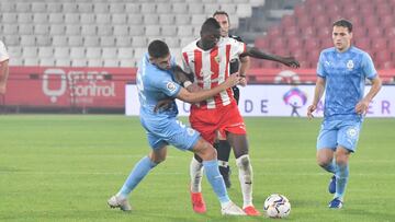 El Almería remató 31 veces ante el Girona sin encontrar el gol