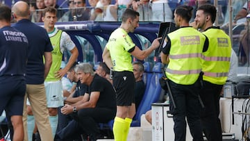 Revisión del gol anulado al Betis contra el Levante.